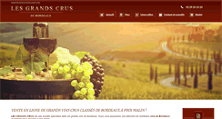 Desktop Screenshot of grandscrusdiscount.com